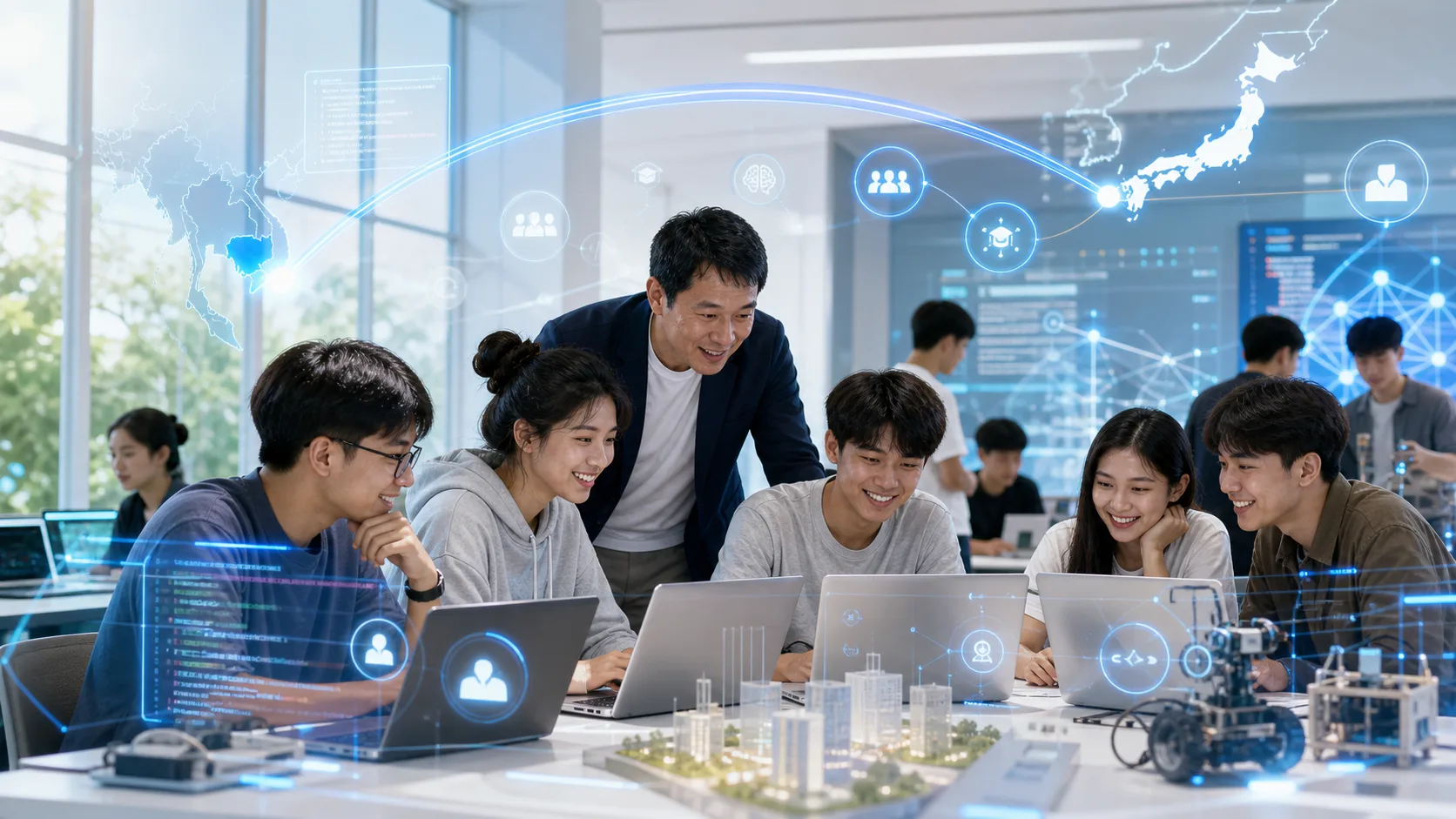 AIを活用してデータやコンテンツを整理するチーム